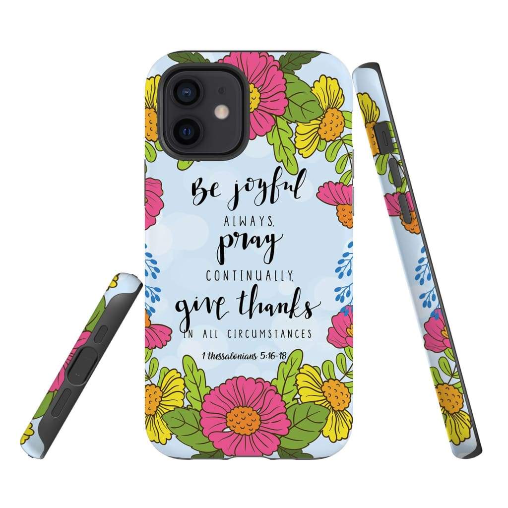 1 Thessalonians 516-18 Be Joyful Always Pray Continually Phone Case - Bible Verse Phone Cases Samsung