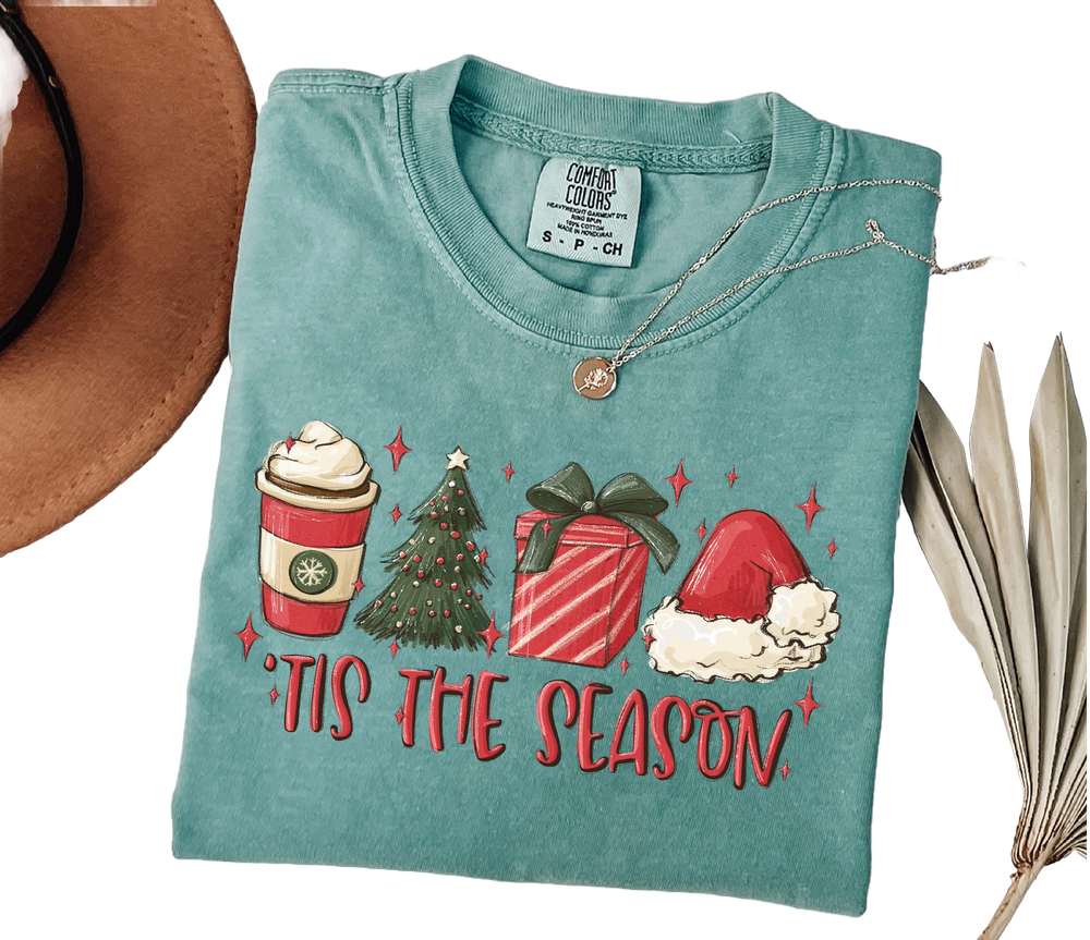 Tis the Season Shirt, Christmas Tis the Season Shirt, Merry Christmas Shirt, Women Christmas Shirt, Cute Winter Shirt