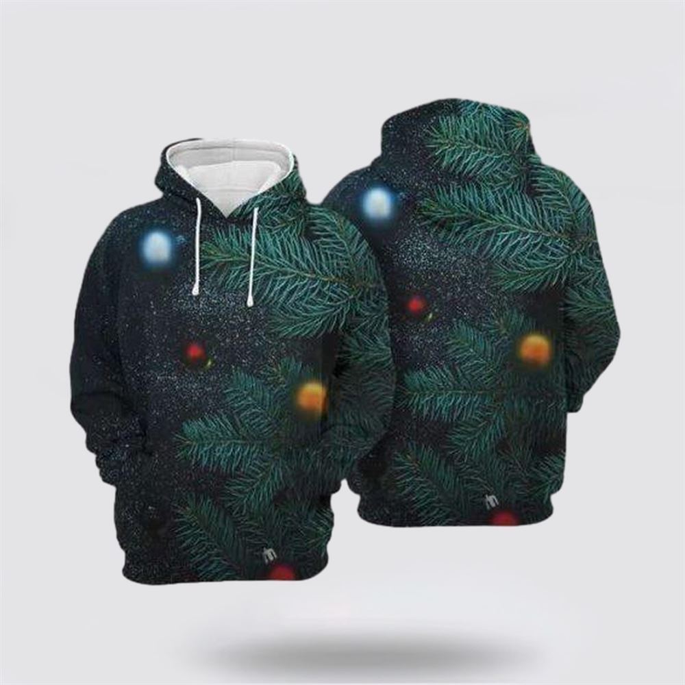 Christmas Tree Green All Over Print 3D Hoodie For Men & Women, Christmas Hoodie Cute, Christmas Gift, Christmas Fashion