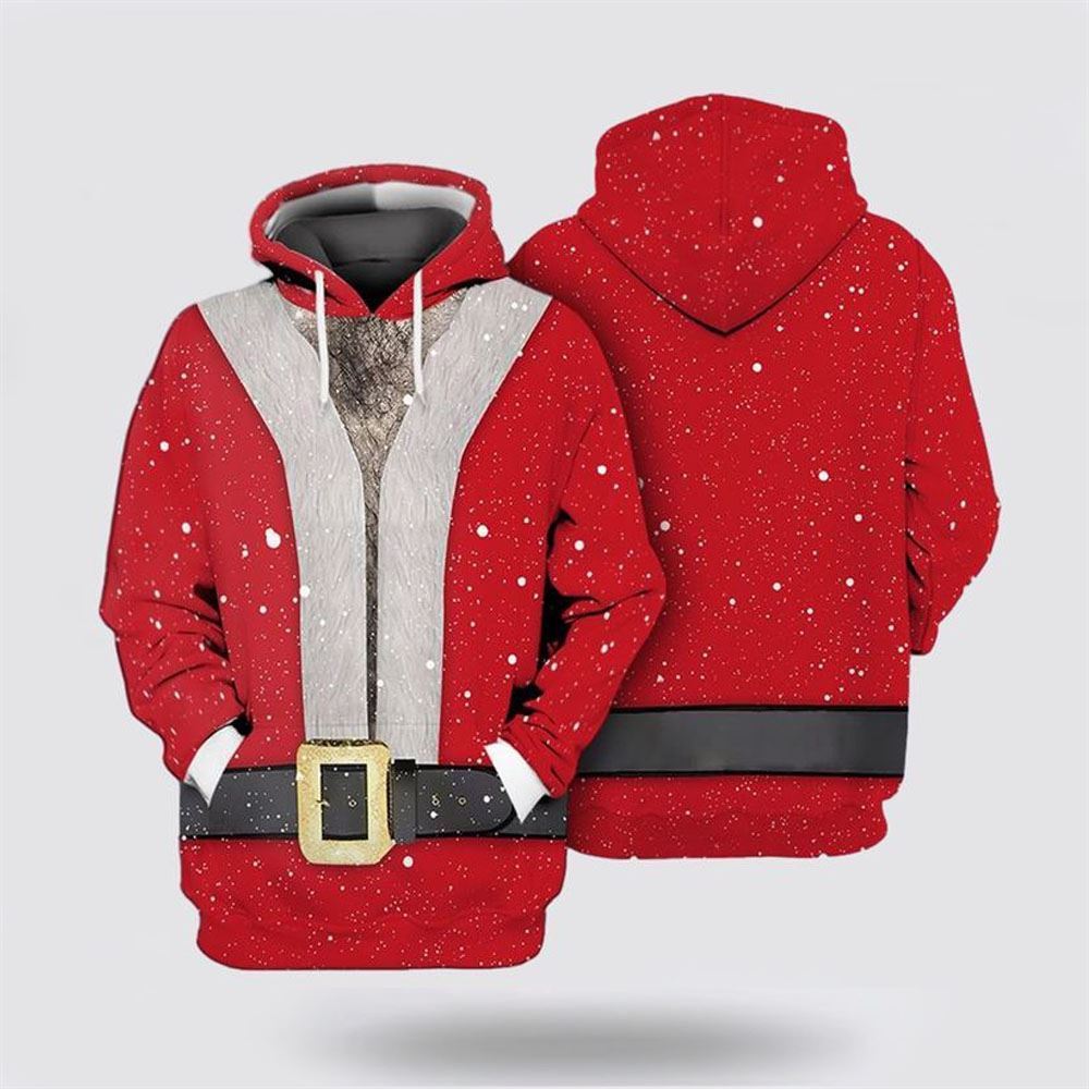 Christmas Santa All Over Print 3D Hoodie For Men & Women, Christmas Hoodie Cute, Christmas Gift, Christmas Fashion