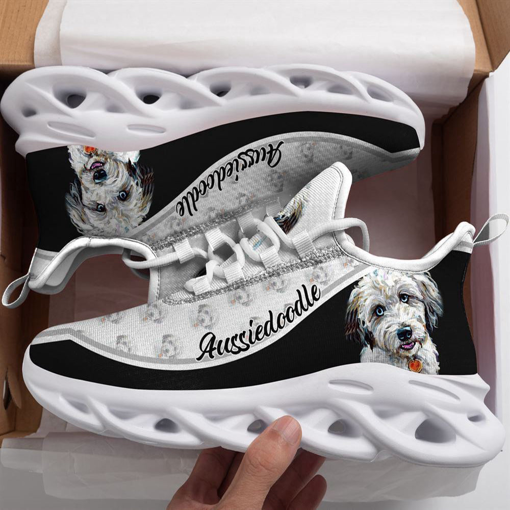 Aussiedoodle Max Soul Shoes For Men Women, Running shoes For Dog Lovers, Max Soul Shoes, Dog Shoes Running