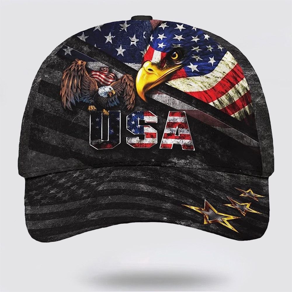 Eagle Usa Baseball Cap, Christian Baseball Cap, Religious Cap, Jesus Gift, Jesus Hat