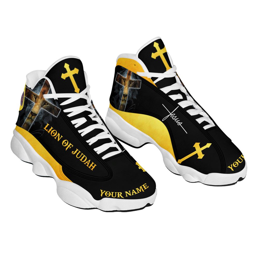 Lion Of Judah Customized Jesus Jd13 Shoes For Man And Women, Christian Basketball Shoes, Gifts For Christian, God Shoes