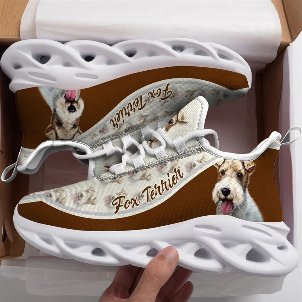 Fox Terrier Max Soul Shoes For Men Women, Running shoes For Dog Lovers, Max Soul Shoes, Dog Shoes Running