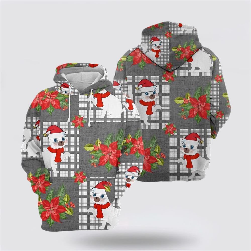 Cat Christmas Symbol All Over Print 3D Hoodie For Men And Women, Christmas Cat Hoodie, Christmas Hoodie Cute, Christmas Fashion