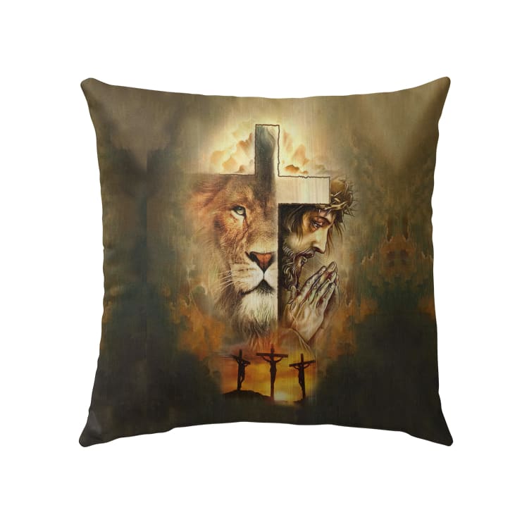 Jesus The Lion Of Judah Christian Pillow