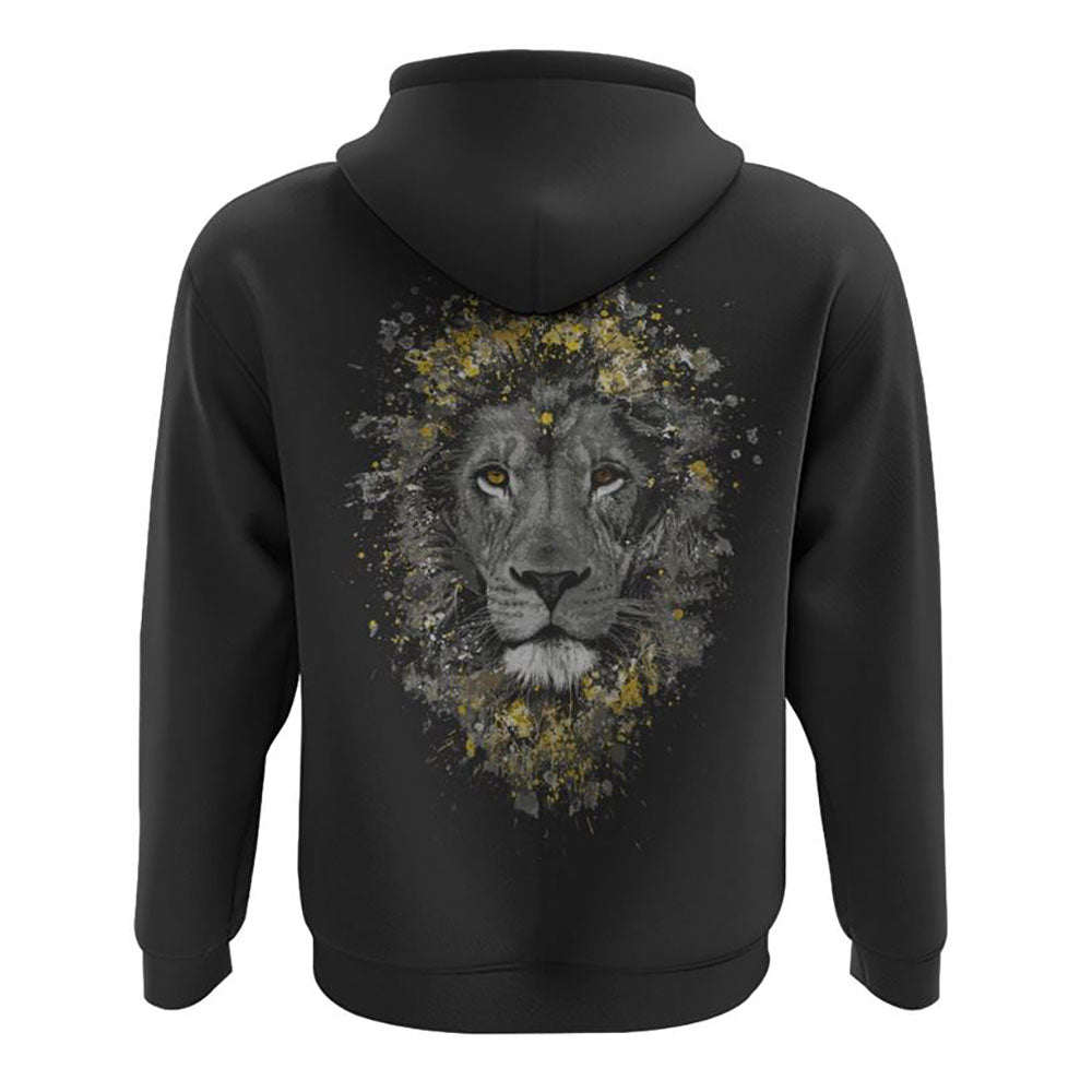 Faith Hope Love Lion Brush Art All Over Print 3D Hoodie, Christian Hoodie, Christian Sweatshirt, Bible Verse Shirt