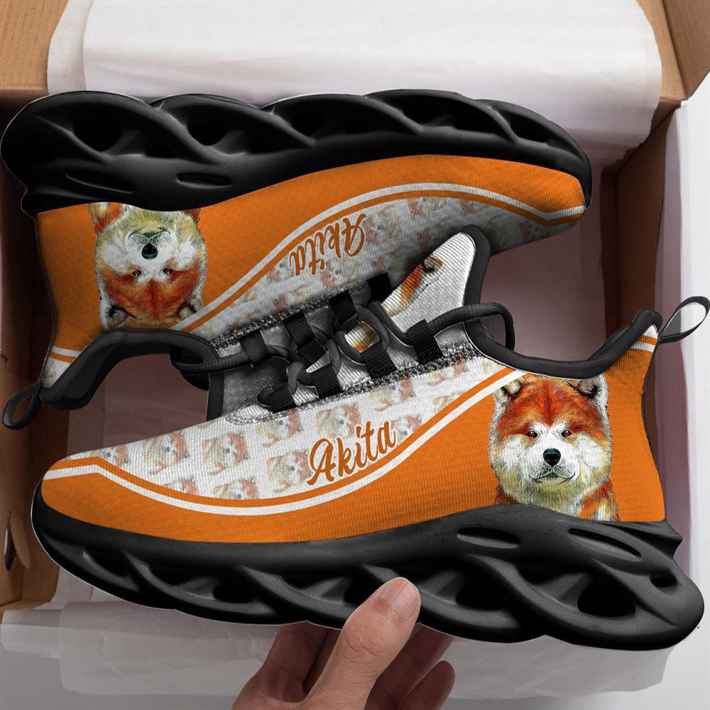 Akita Max Soul Shoes For Men Women, Running shoes For Dog Lovers, Max Soul Shoes, Dog Shoes Running