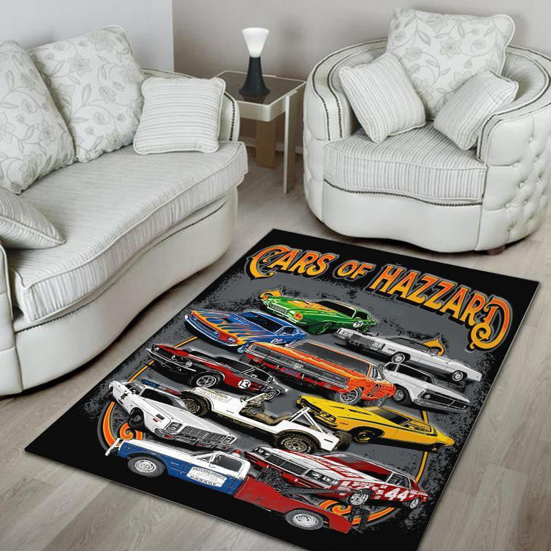 Doh Area Rug Carpet Vintage Home Decor Gift Idea General Lee The Dukes Of Hazzard Good Ole Boy Dodge Charger 6