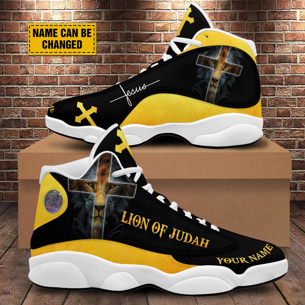 Lion Of Judah Customized Jesus Jd13 Shoes For Man And Women, Christian Basketball Shoes, Gifts For Christian, God Shoes