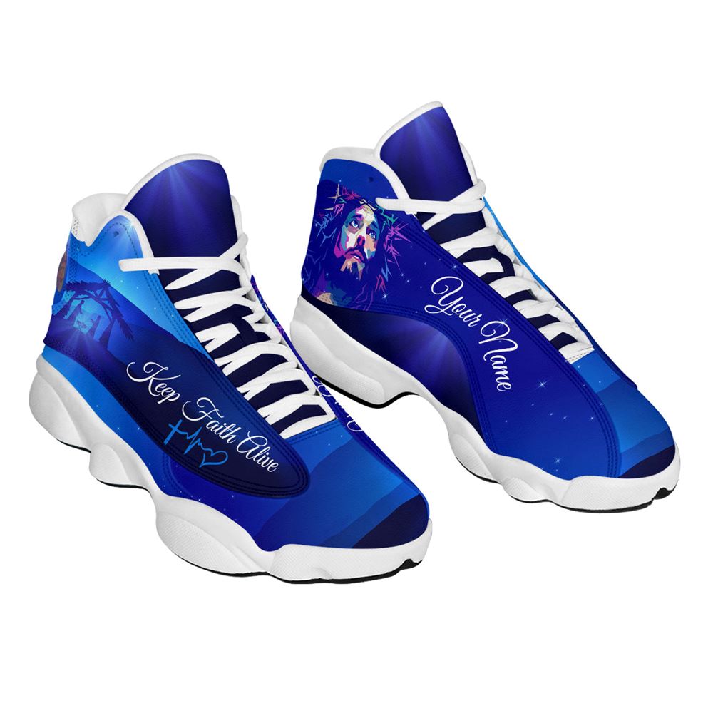 Keep Faith Alive Jesus Customized Jd13 Shoes For Man And Women, Christian Basketball Shoes, Gifts For Christian, God Shoes