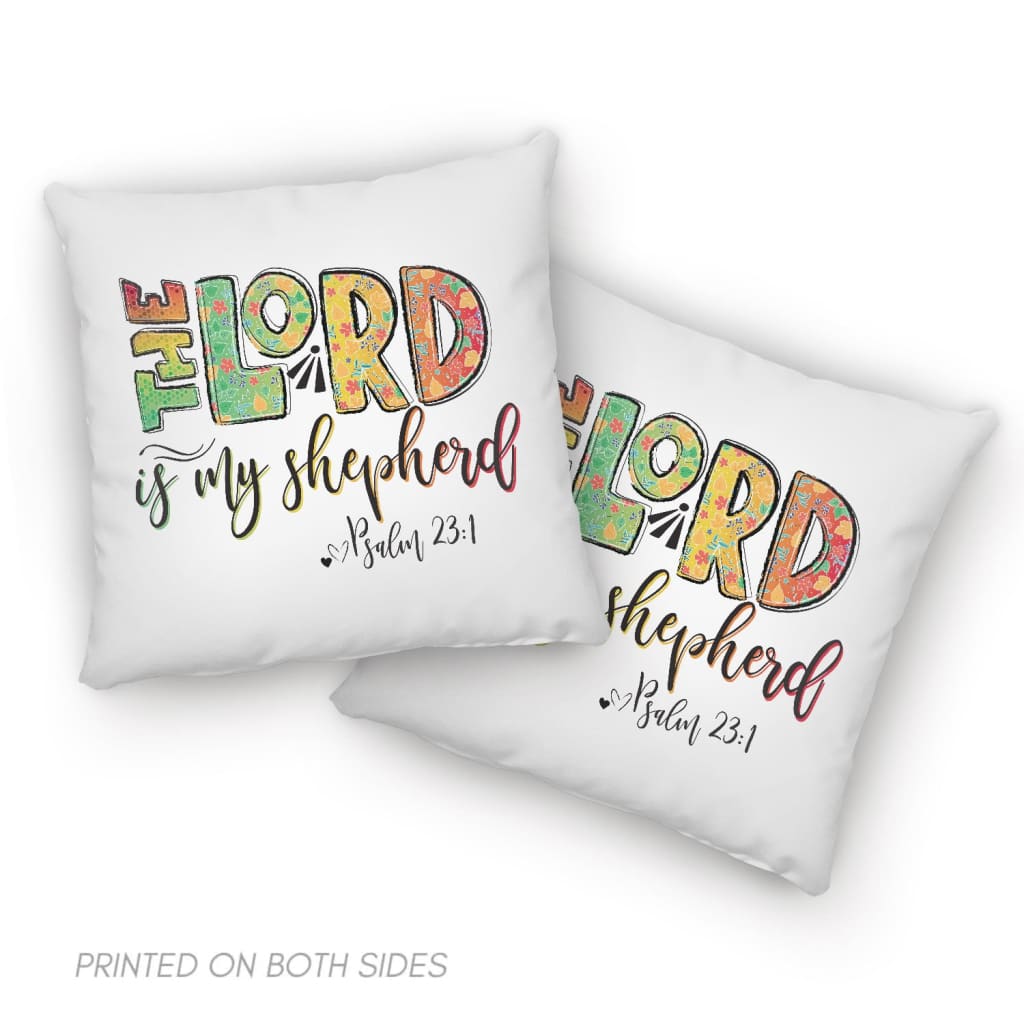 Psalm 231 The Lord Is My Shepherd Pillow