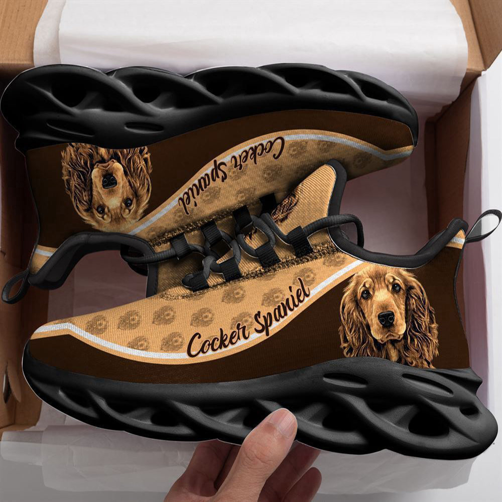 Cocker Spaniel Max Soul Shoes For Men Women, Running shoes For Dog Lovers, Max Soul Shoes, Dog Shoes Running