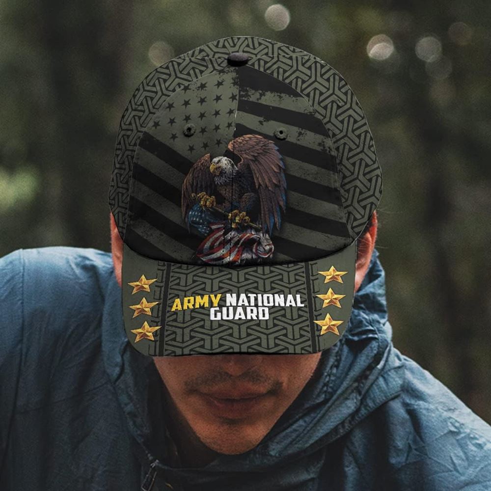 Eagle Army National Guard Baseball Cap, Christian Baseball Cap, Religious Cap, Jesus Gift, Jesus Hat