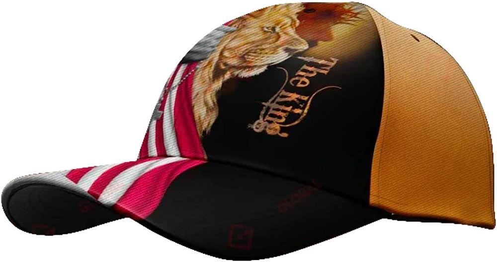 The King Jesus Lion Classic Hat All Over Print Baseball Cap, God Cap, Gift Ideas For Male