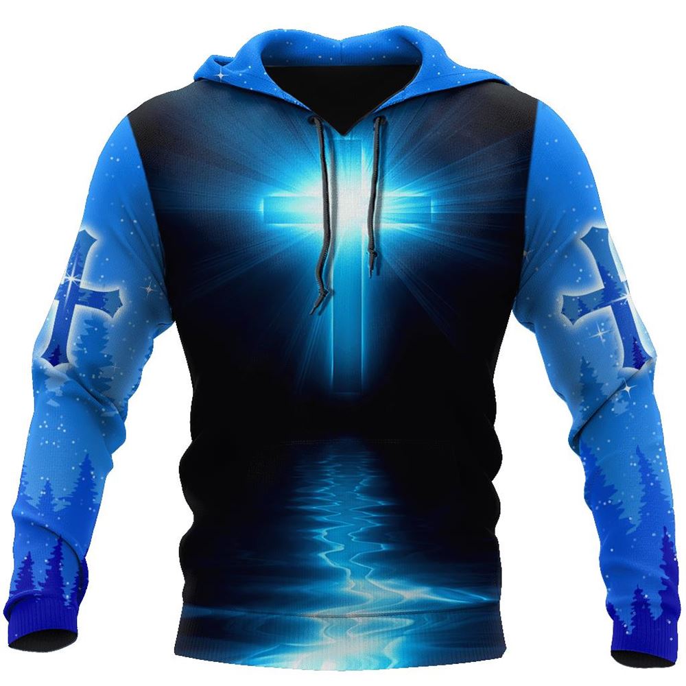 Faith in God And Lion Jesus Is My Savior My All God 3D Hoodie For Man And Women, Jesus Printed 3D Hoodie