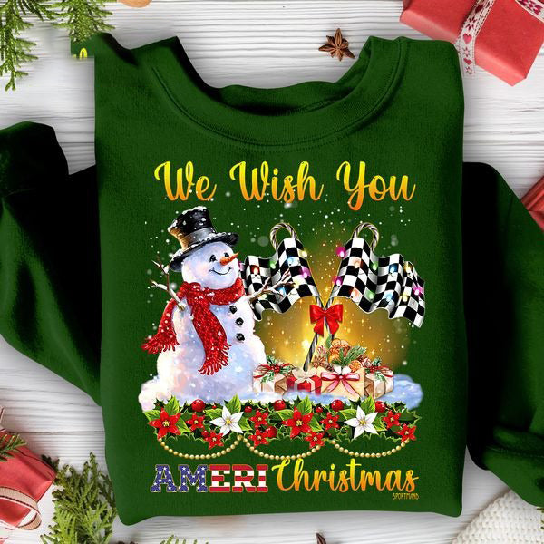 We Wish You Ameri Christmas Crewneck Sweatshirt