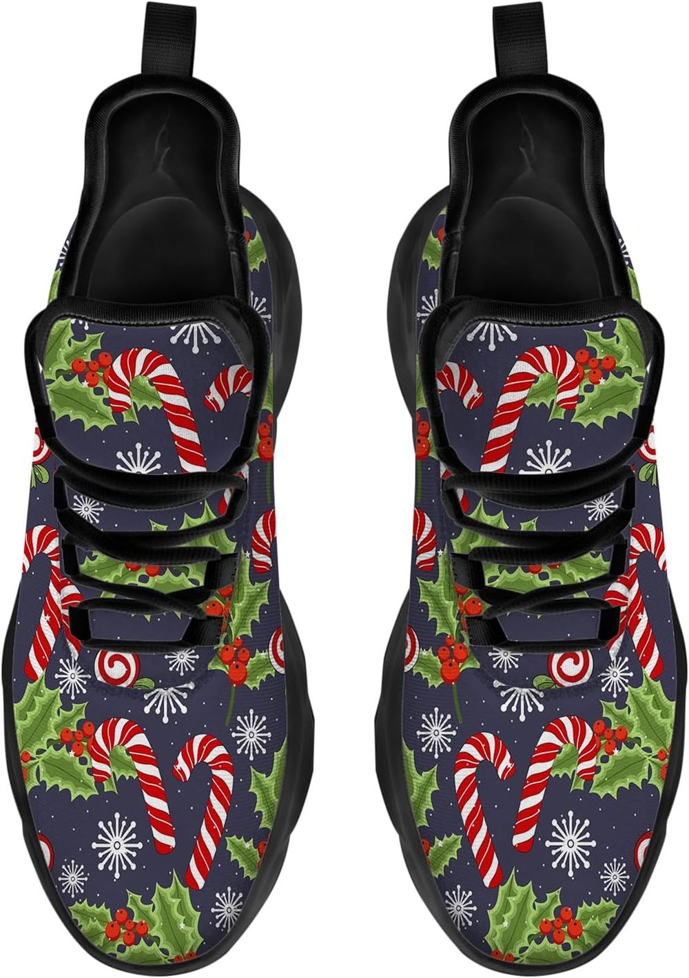 Christmas Running Shoes, Christmas Candy Canes Max Soul Shoes For Men Women, Christmas Shoes, Winter Fashion Shoes