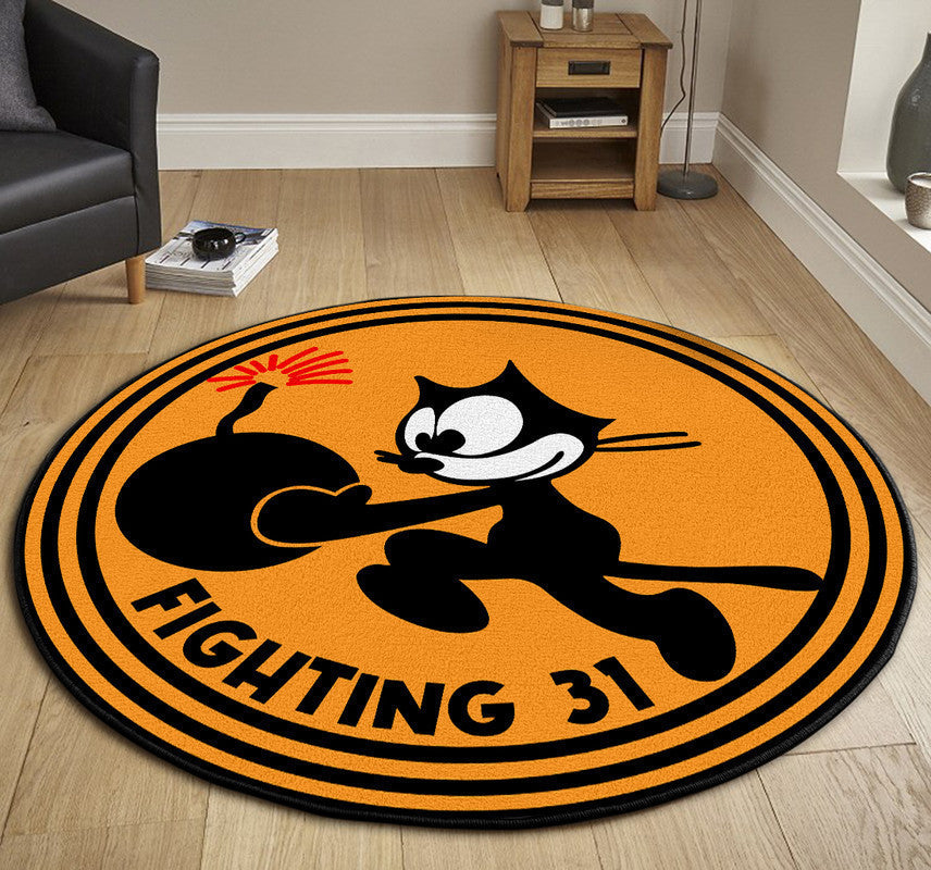 Vfaround Floor Mat Room Rugs Carpet31 Strike Fighter Round Mat Round Floor Mat Room Rugs Carpet Outdoor Rug Washable Rugs