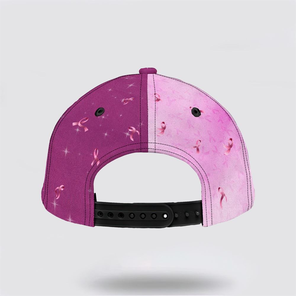 Customized Breast Cancer Awareness In October We Wear Pink Baseball Cap, Gifts For Breast Cancer Patients, Breast Cancer Hat