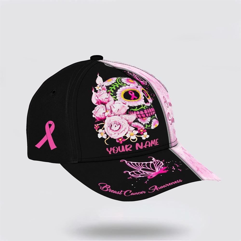 Customized Breast Cancer Awareness I A Survivor Baseball Cap, Gifts For Breast Cancer Patients, Breast Cancer Hat