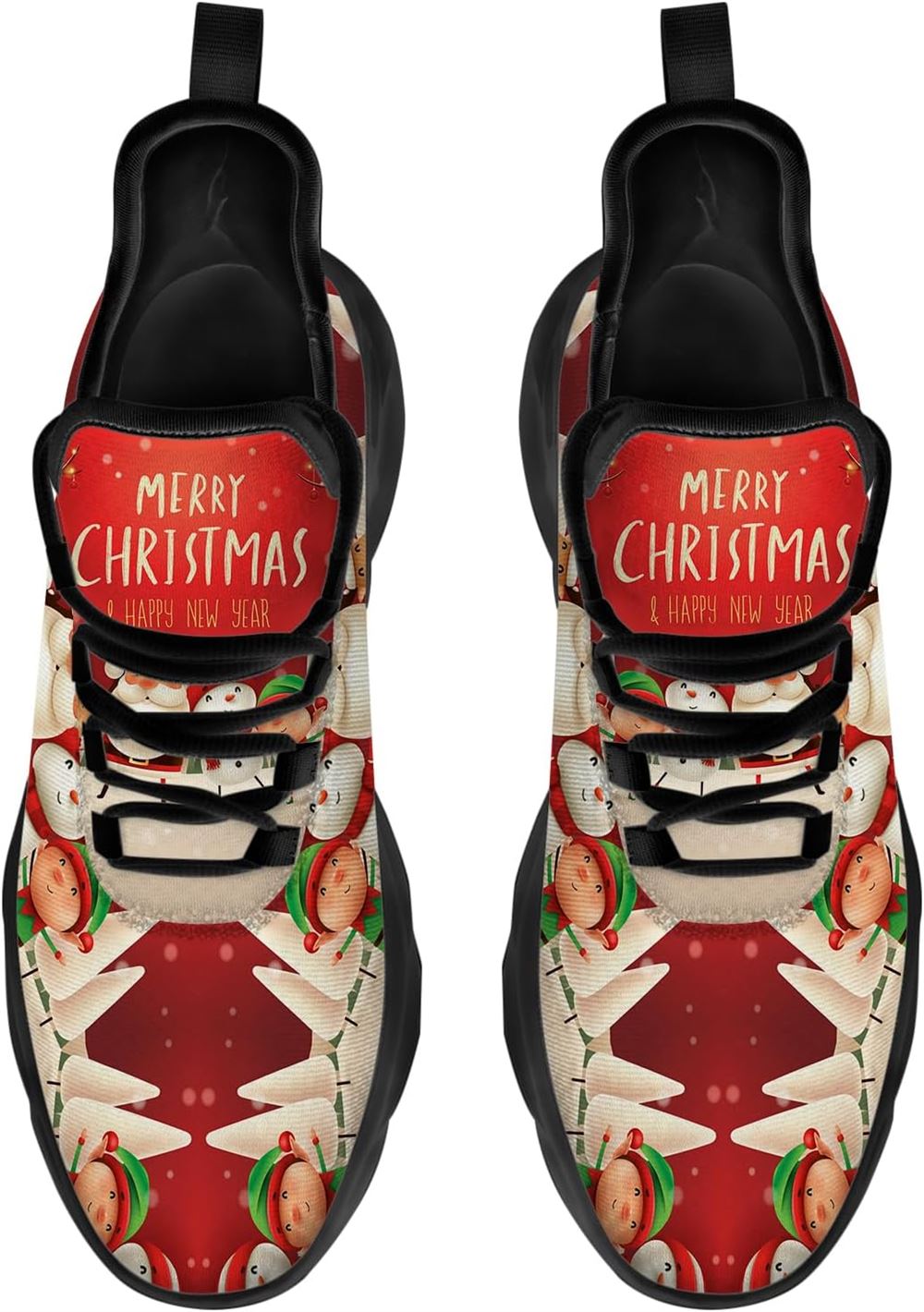 Christmas Running Shoes, Merry Christmas And Happy New Year My Friend Max Soul Shoes For Men Women, Christmas Shoes, Winter Fashion Shoes