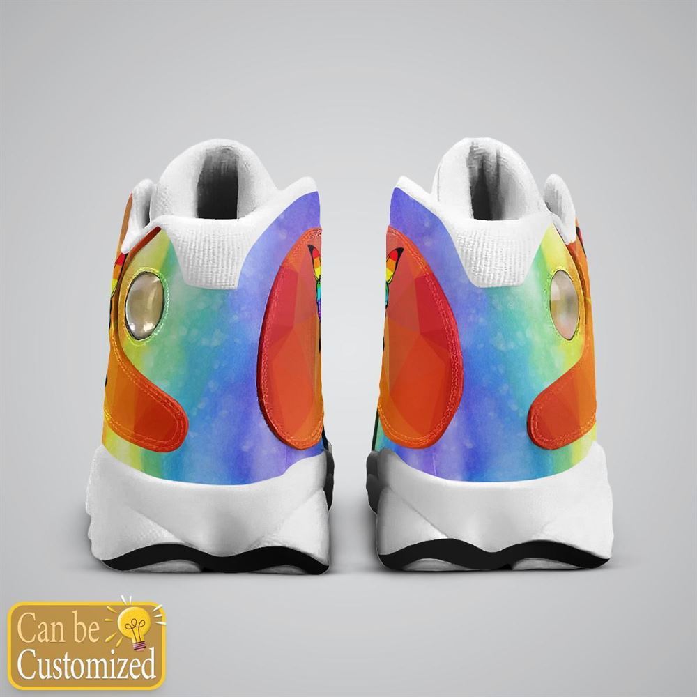 God Accept You Lgbt Jesus Custom Name Jd13 Shoes For Man And Women, Christian Basketball Shoes, Gifts For Christian, God Shoes