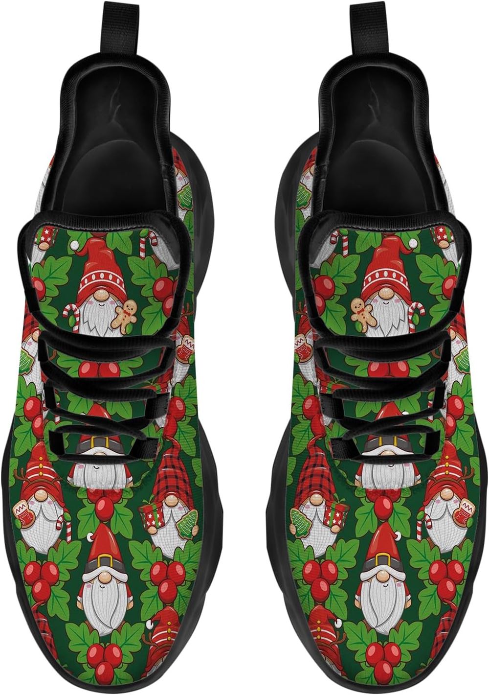 Christmas Running Shoes, Gnome Christmas Max Soul Shoes For Men Women, Christmas Shoes, Winter Fashion Shoes