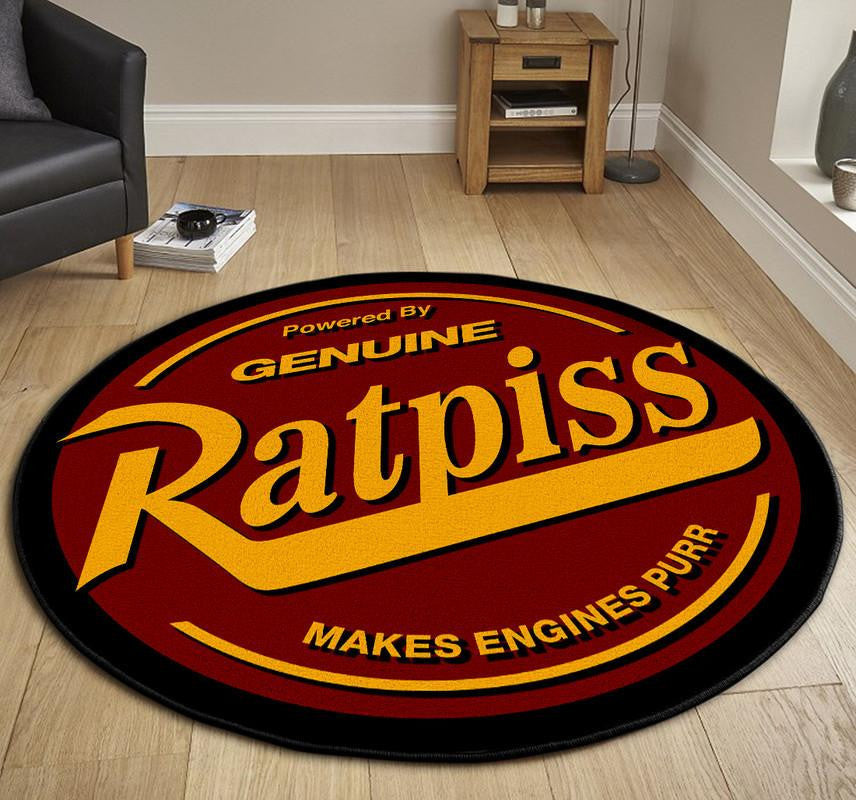 Rat Piss Racing Fuel Round Mat Round Floor Mat Room Rugs Carpet Outdoor Rug Washable Rugs