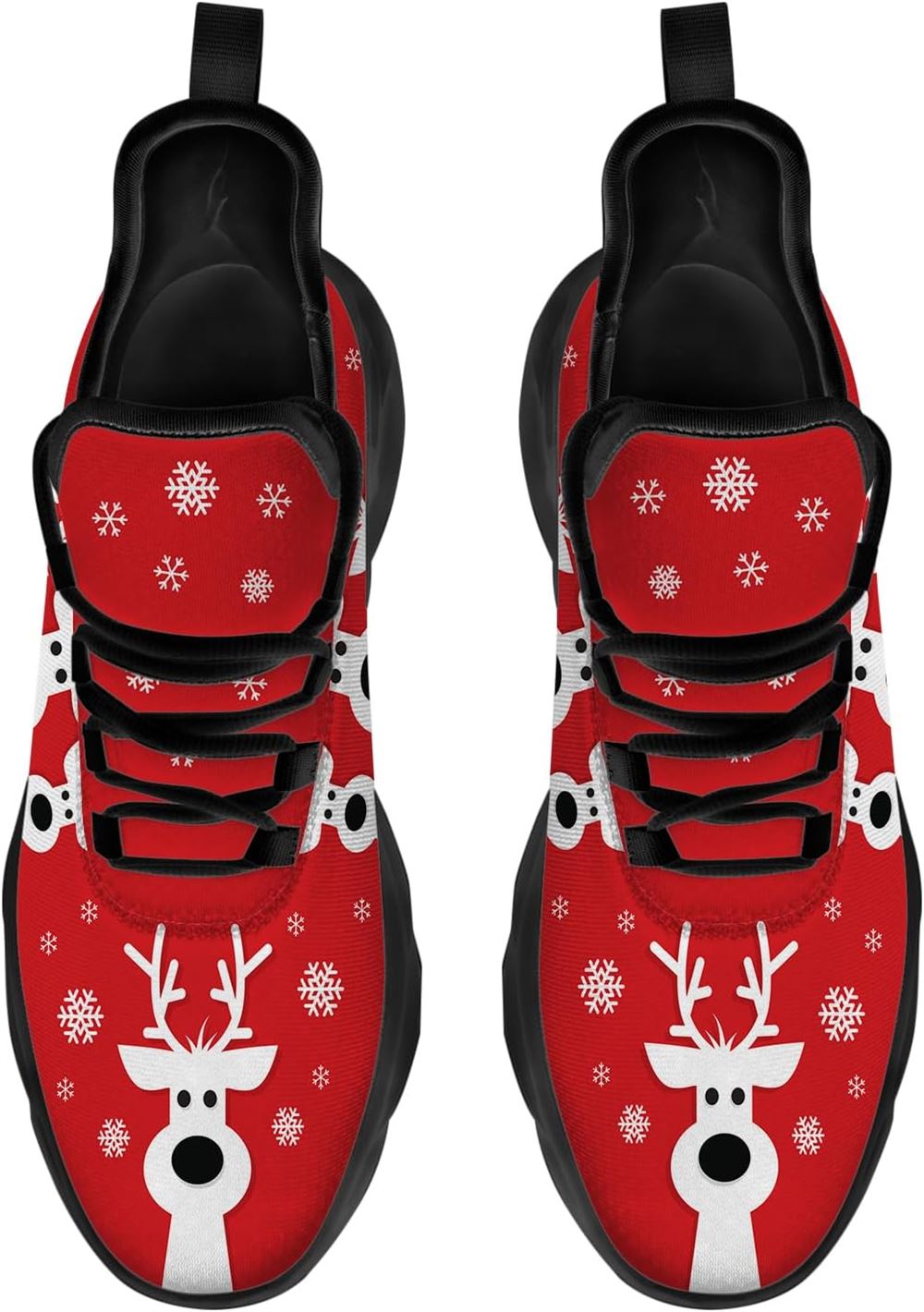 Christmas Running Shoes, Christmas Reindeer Herd Max Soul Shoes For Men Women, Christmas Shoes, Winter Fashion Shoes