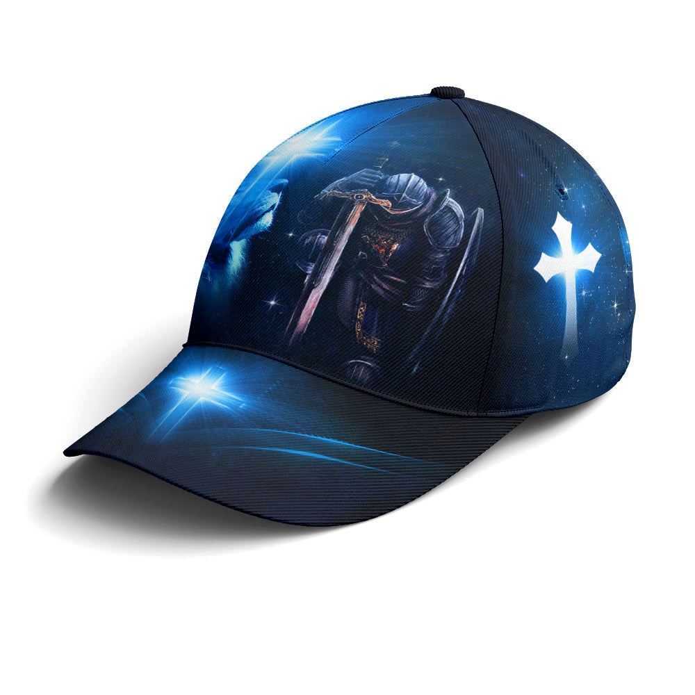 Warrior Lion Faith All Over Printed All Over Print Baseball Cap, God Cap, Gift Ideas For Male