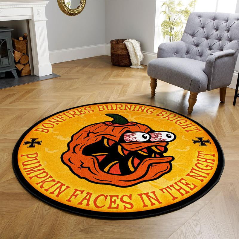 Rat Fink Halloween Round Mat Round Floor Mat Room Rugs Carpet Outdoor Rug Washable Rugs