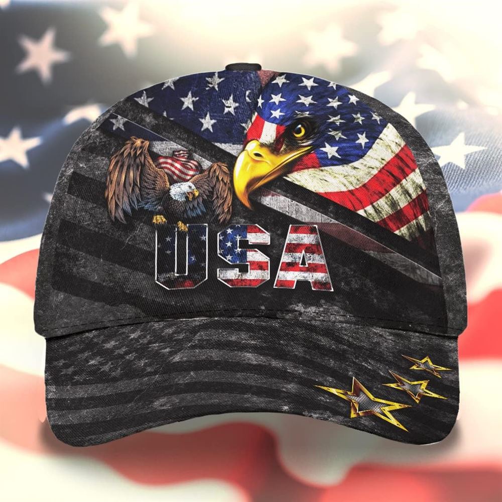 Eagle Usa Baseball Cap, Christian Baseball Cap, Religious Cap, Jesus Gift, Jesus Hat