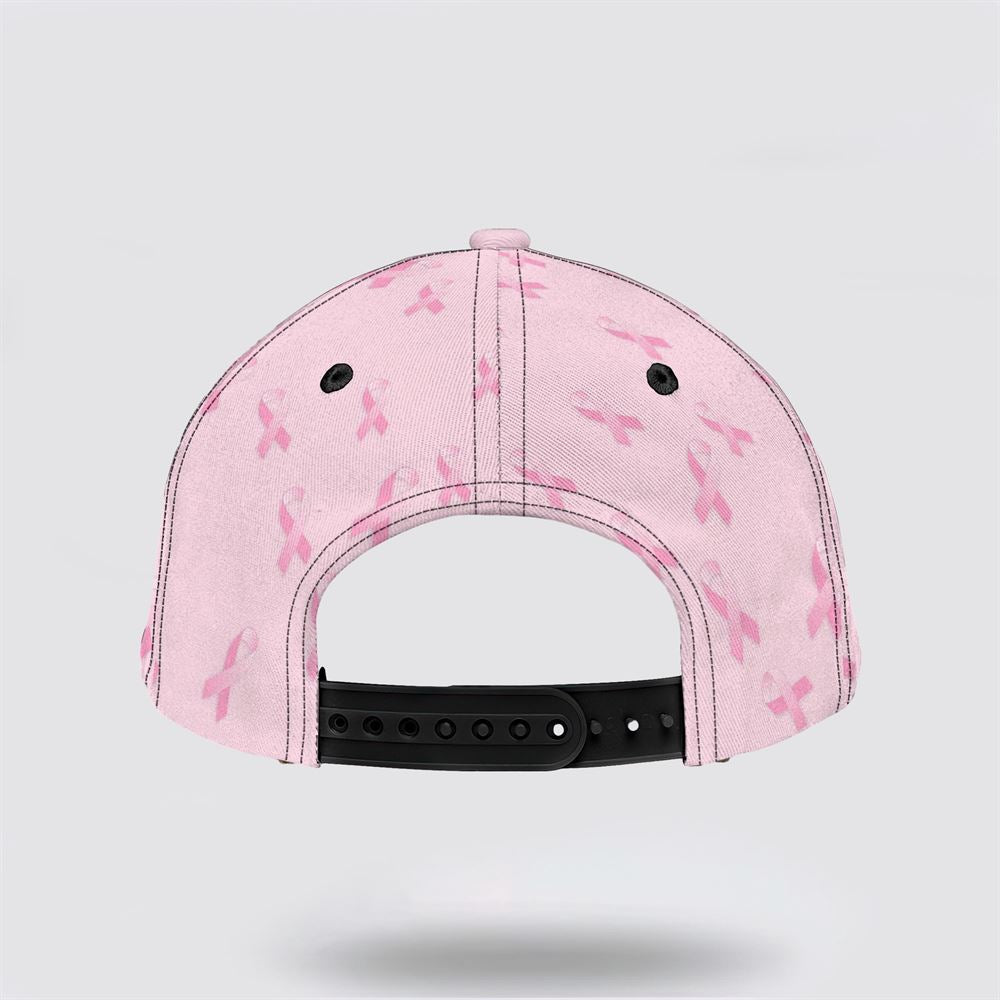 Customized Breast Cancer Awareness Never Underetimate a Dog Mom Baseball Cap, Gifts For Breast Cancer Patients, Breast Cancer Hat