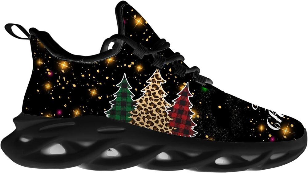 Christmas Running Shoes, Merry Christmas Tree Max Soul Shoes For Men Women, Christmas Shoes, Winter Fashion Shoes