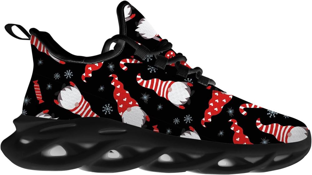 Christmas Running Shoes, Funny Gnome Christmas Max Soul Shoes For Men Women, Christmas Shoes, Winter Fashion Shoes