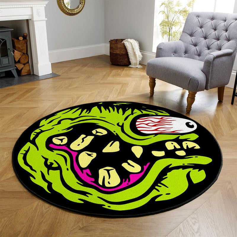 Rat Fink Living Room Round Mat Circle Rug