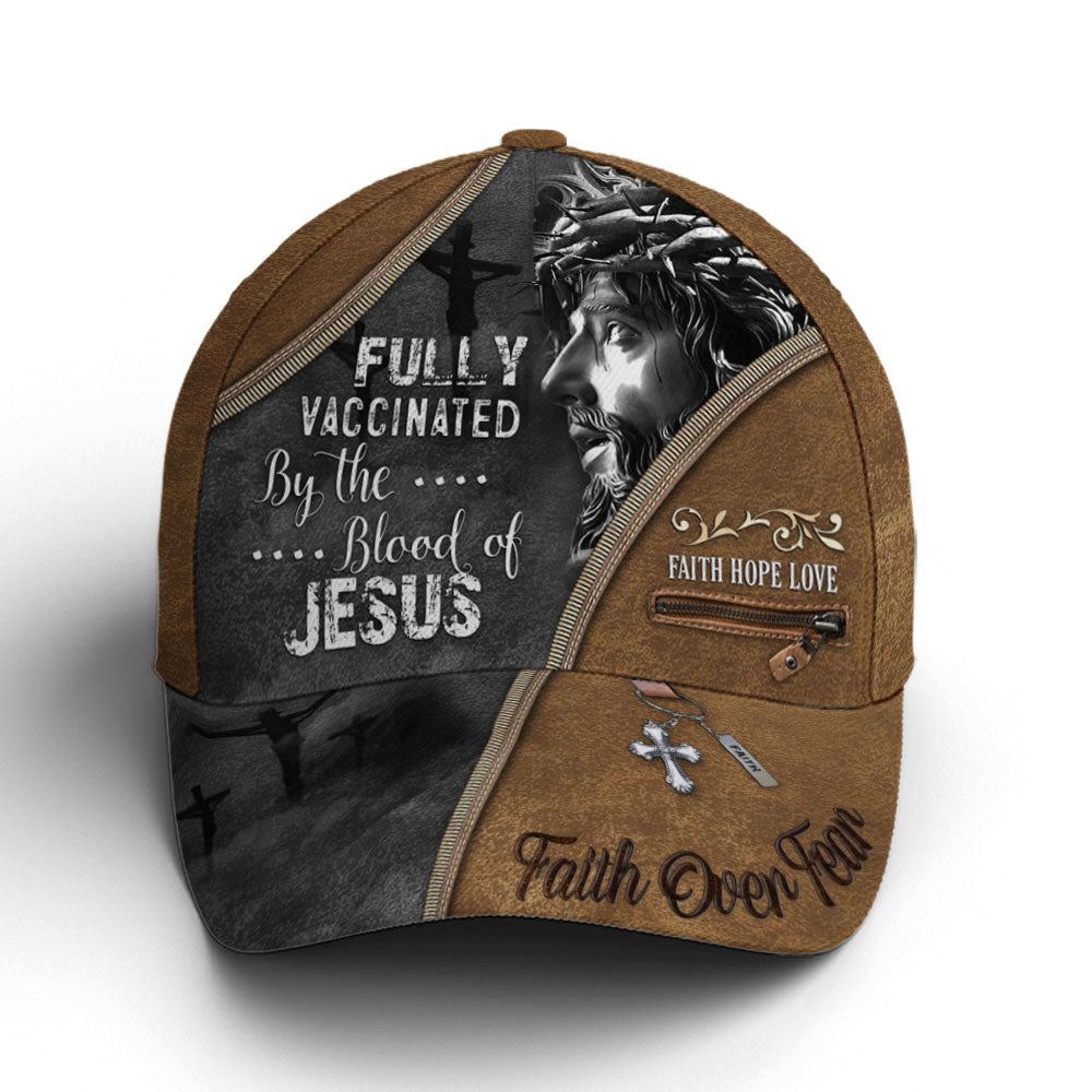 All Over Print Baseball Cap For Jesus Lovers Classic Leather, God Cap, Gift Ideas For Male