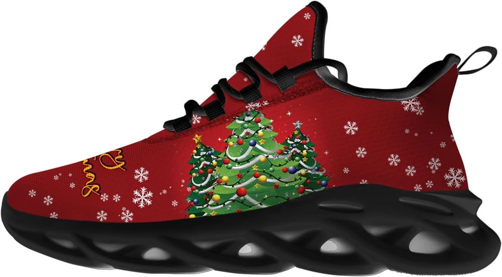 Christmas Running Shoes, Christmas Tree Max Soul Shoes For Men Women, Christmas Shoes, Winter Fashion Shoes