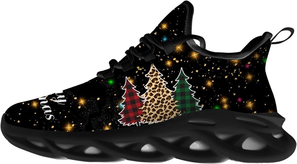 Christmas Running Shoes, Merry Christmas Tree Max Soul Shoes For Men Women, Christmas Shoes, Winter Fashion Shoes