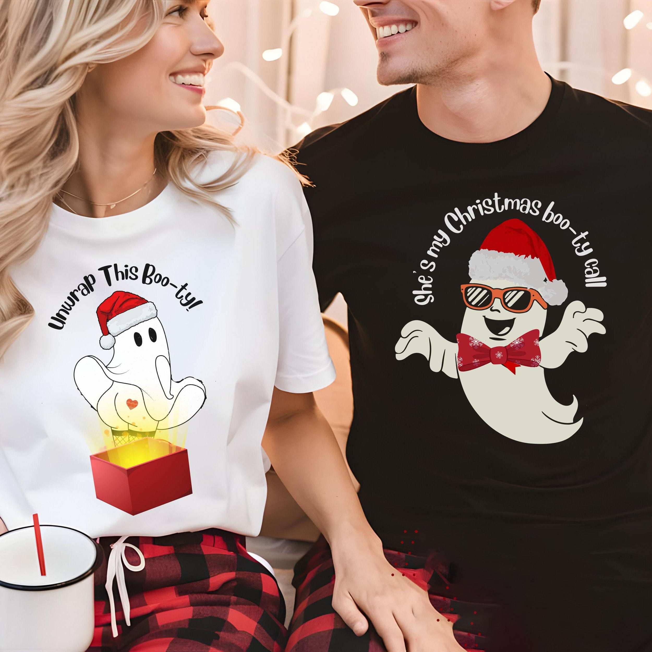 Humor Shirt, Funny Christmas Shirts, Husband Wife Shirts, Funny Couple Shirts, Matching Couple Tshirts, Couple Gifts Christmas White