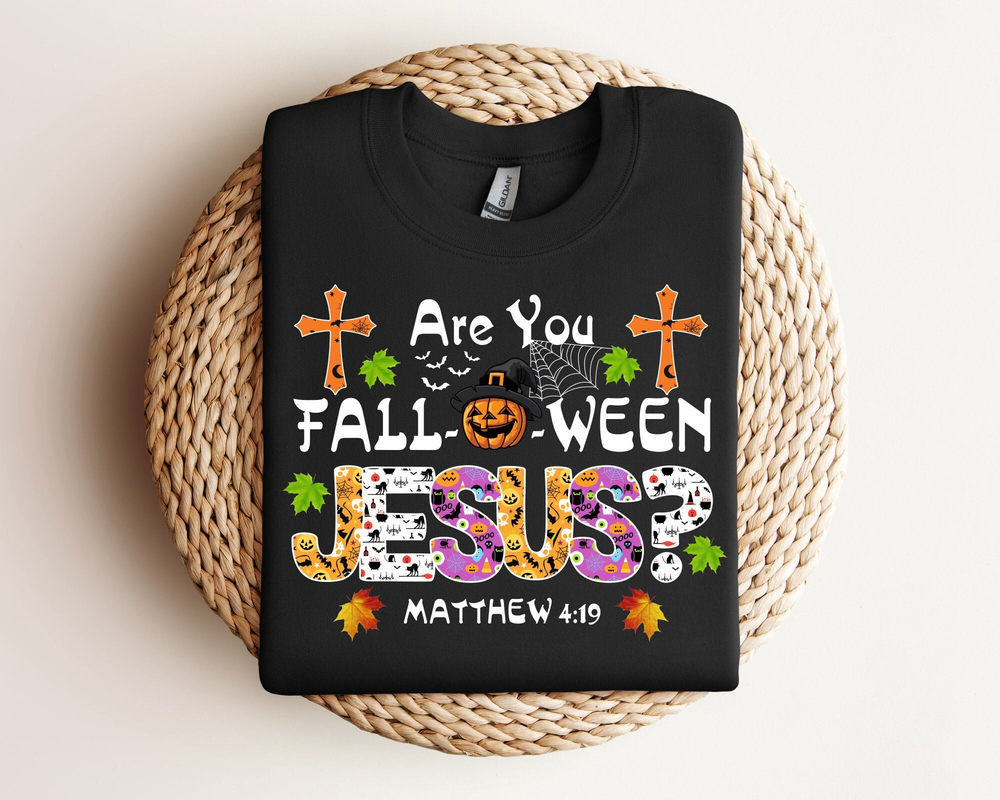 Are You Fall-O-Ween Jesus Halloween Christian Scary Pumpkins T-Shirt, Halloween Shirt, Halloween Christian Faith T-Shirt, Halloween Shirt