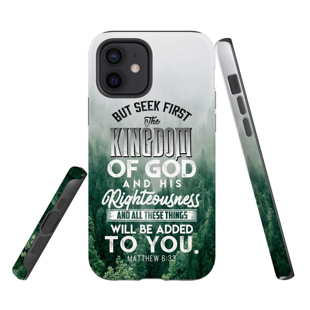 But Seek First The Kingdom Of God Matthew 633 Bible Verse Phone Case - Bible Verse Phone Cases Samsung