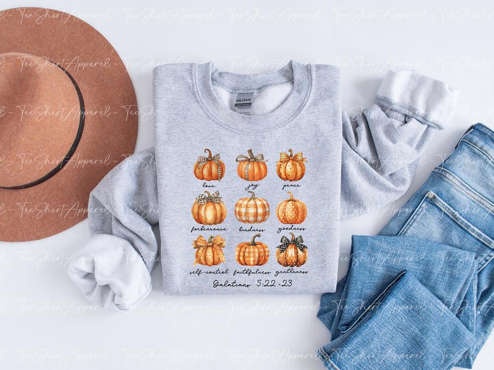 Fall Christian Shirt, Christian Halloween Shirts, Pumpkin Sweatshirt, Bible Verse Shirt, Halloween Christian Sweatshirt, Jesus Shirt, Fall