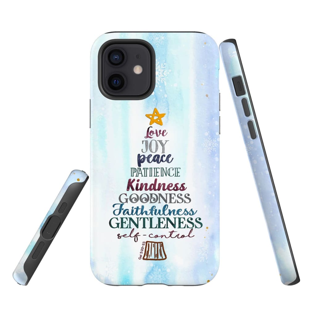 Fruit Of The Spirit Christmas Phone Case - Christian Christmas Gifts - Bible Verse Phone Cases Samsung