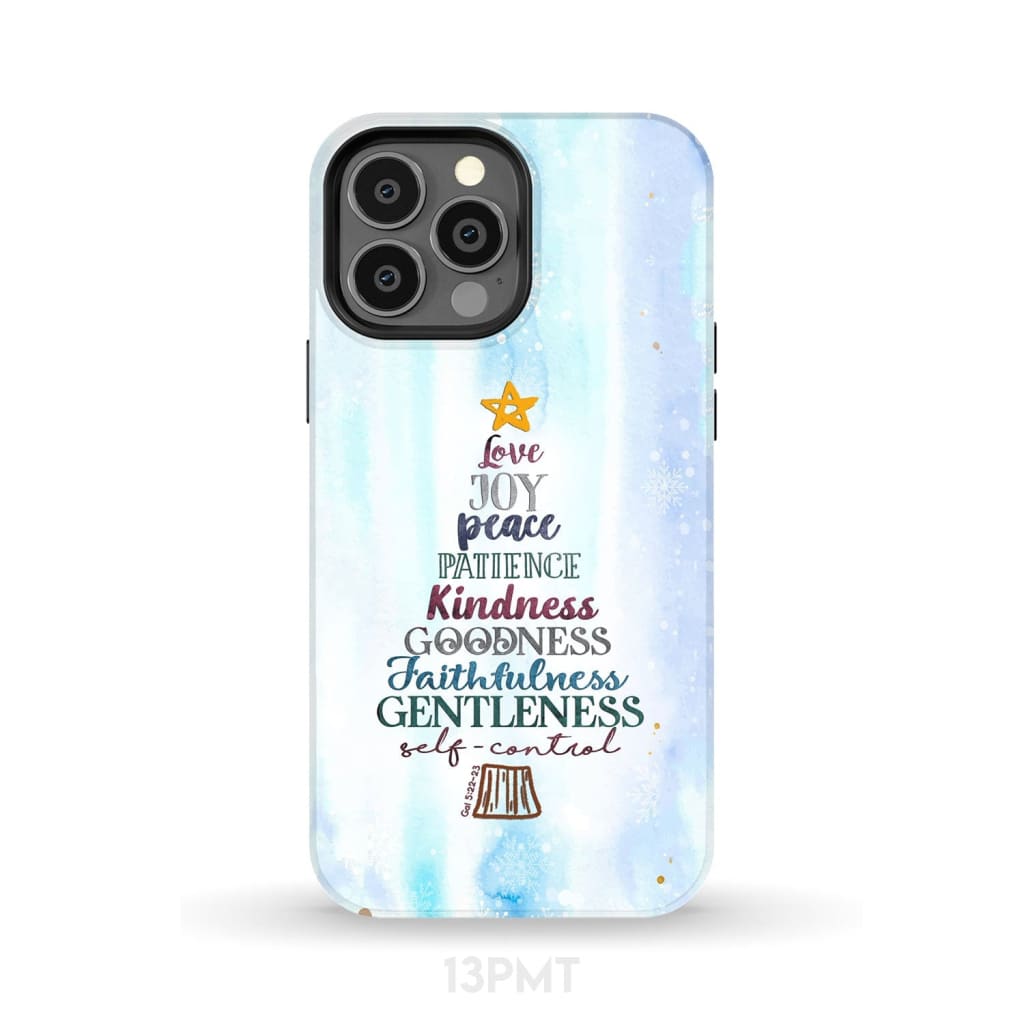 Fruit Of The Spirit Christmas Phone Case - Christian Christmas Gifts - Bible Verse Phone Cases Samsung