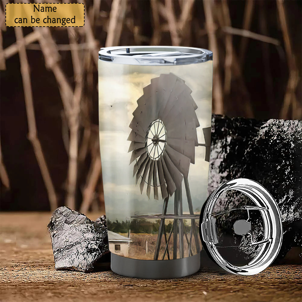 God Blenssed The Broken Road - Personalized Tumbler - Stainless Steel Tumbler - 20oz Tumbler - Tumbler For Cold Drinks