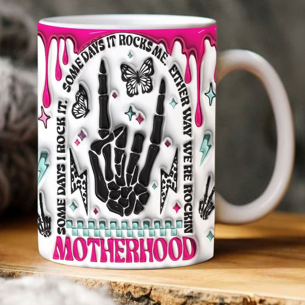 Halloween 3D Mug, 3D Motherhood Inflated Mug, Halloween 3D Inflated Mug, Halloween 3D Coffee Mug