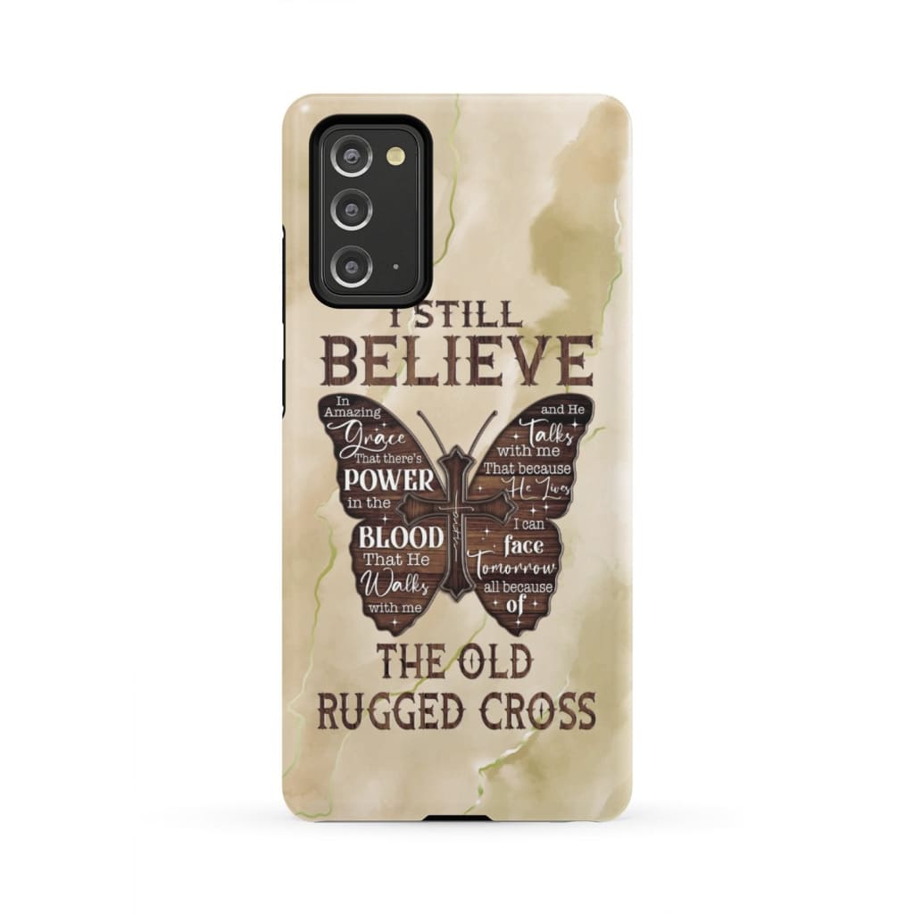 I Still Believe In Amazing Grace Butterfly Christian Phone Case - Inspirational Bible Scripture iPhone Cases