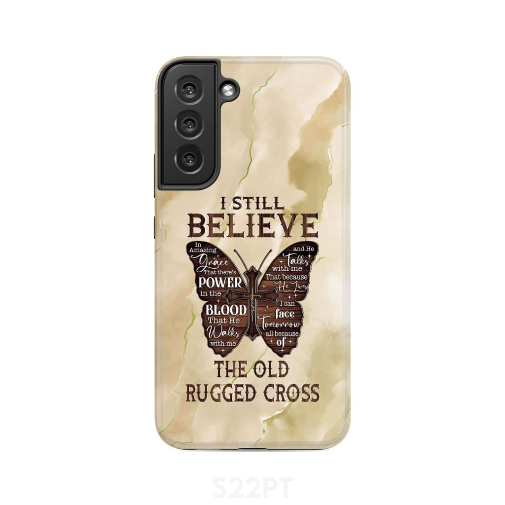 I Still Believe In Amazing Grace Butterfly Christian Phone Case - Inspirational Bible Scripture iPhone Cases